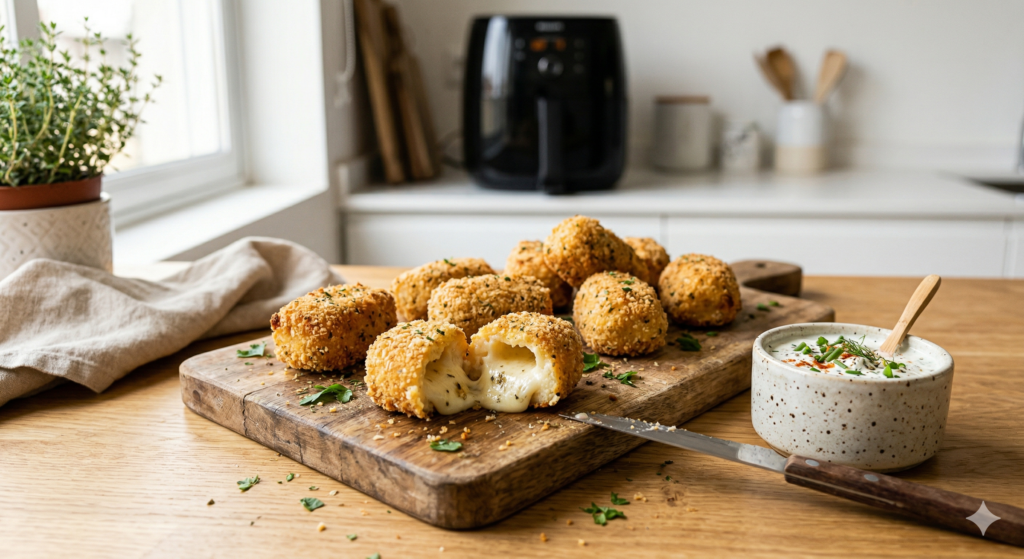 5 Petiscos Fit na Air Fryer