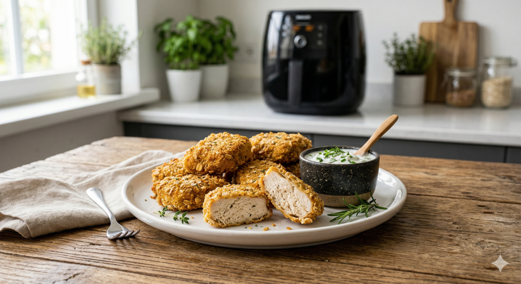 5 Petiscos Fit na Air Fryer