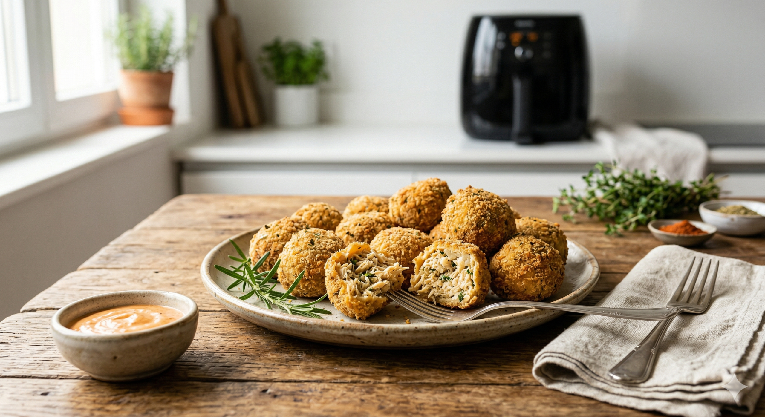 5 Petiscos Fit na Air Fryer