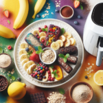 rotina corrida? doces fit na air fryer 